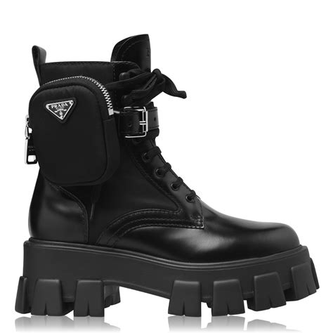 prada combat boots women|Prada Boots for Women .